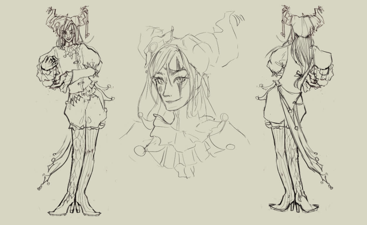 Jester character line exploration